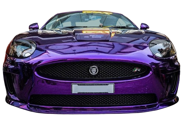 chrome amethyst car